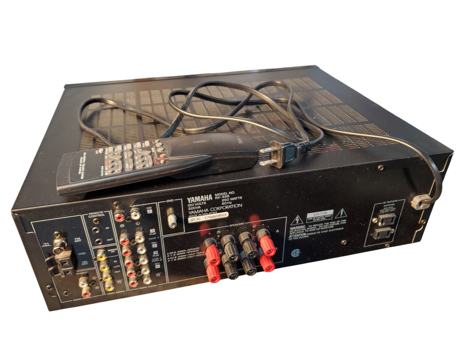Yamaha RX-596 AM-FM Stereo Receiver Phono Input WITH Remote