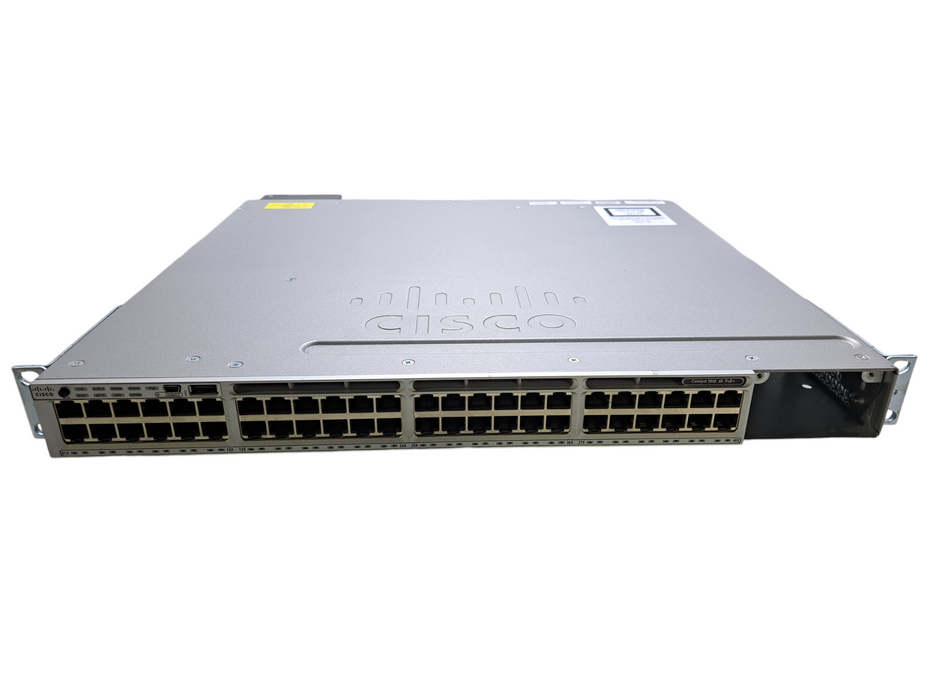 Cisco WS-C3850-48F-S | 48-Port Gigabit PoE+ Switch | 1x 1100W PSU