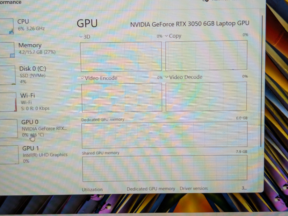 MSI Thin GF63 12UDX Intel Core i5-12450H 16GB RAM 512GB NVMe SSD  - Lap200
