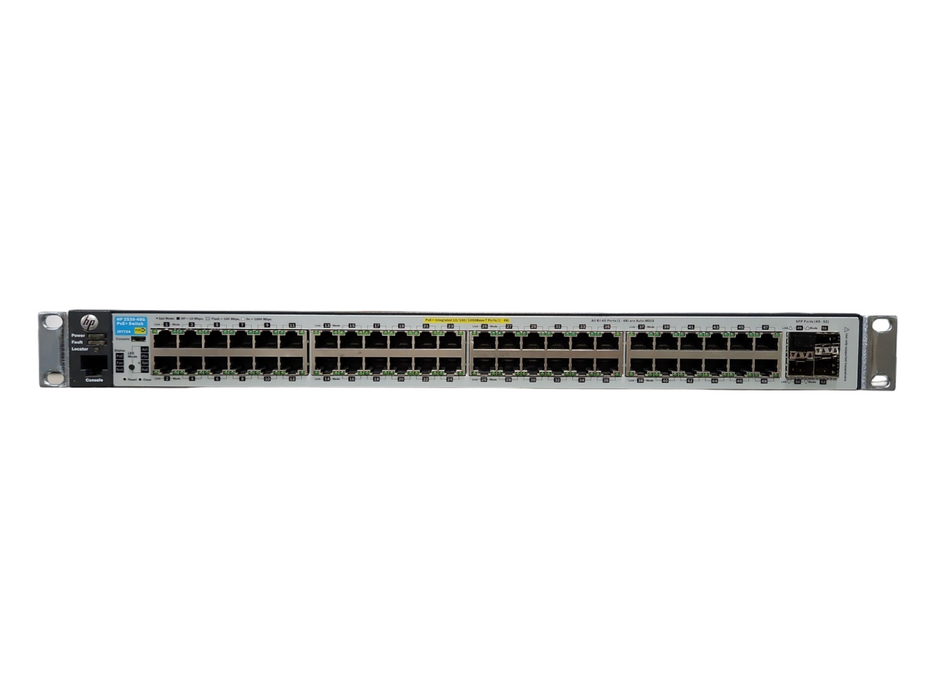 HP 2530-48G PoE+ J9772A 48 Port Gigabit PoE+ 4x SFP Network Switch