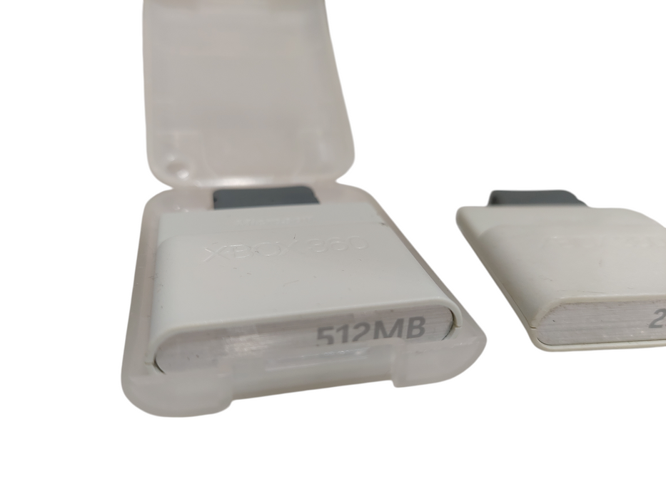 Bundle of 2 OEM Xbox 360 Memory Units X811680-003 ( 512MB & 256MB )  =