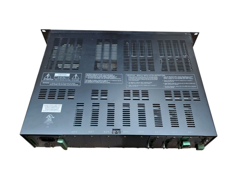 TOA 9000M2SERIES Digital Amplifier - A-9120SM2 *READ*