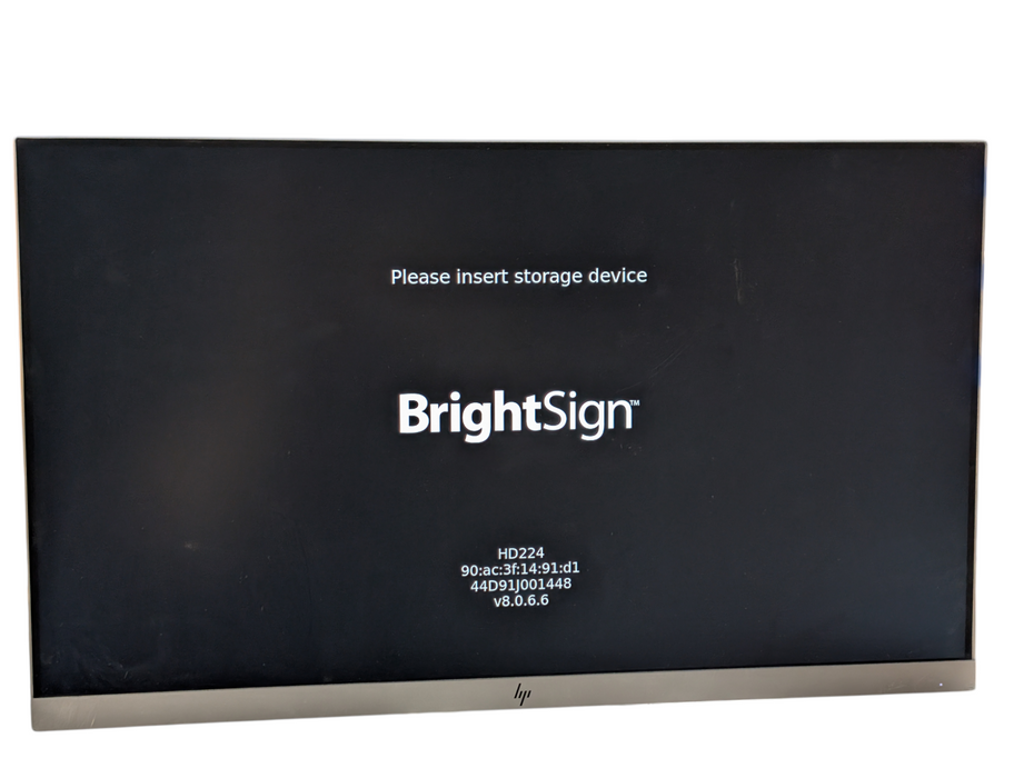 Lot of 2x BrightSign HD4 HD224 Digital Signage Player  -