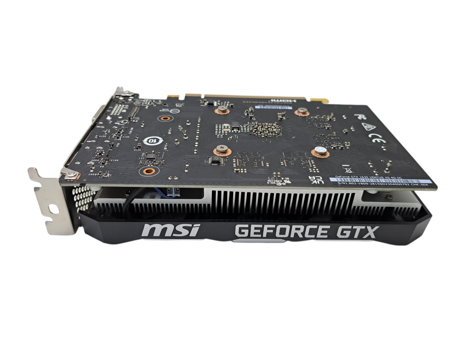 MSI GeForce GTX 1630 VENTUS XS 4G OC 4GB GDDR6 Graphics Card )