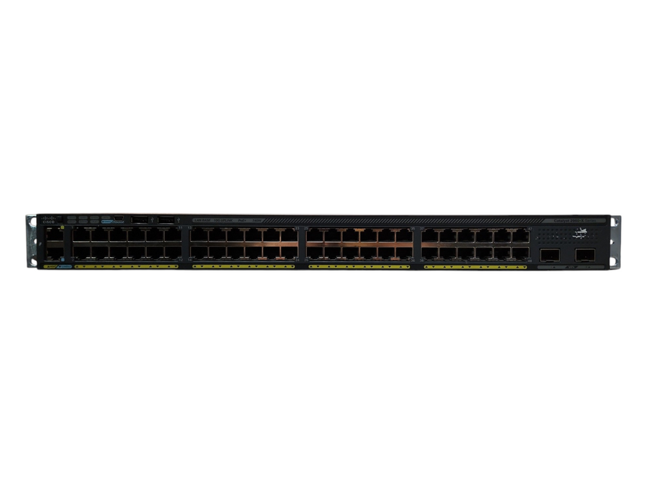 Cisco WS-C2960X-48FPD-L, 48-Port Gigabit PoE+ 2x10G SPF, Stack Module