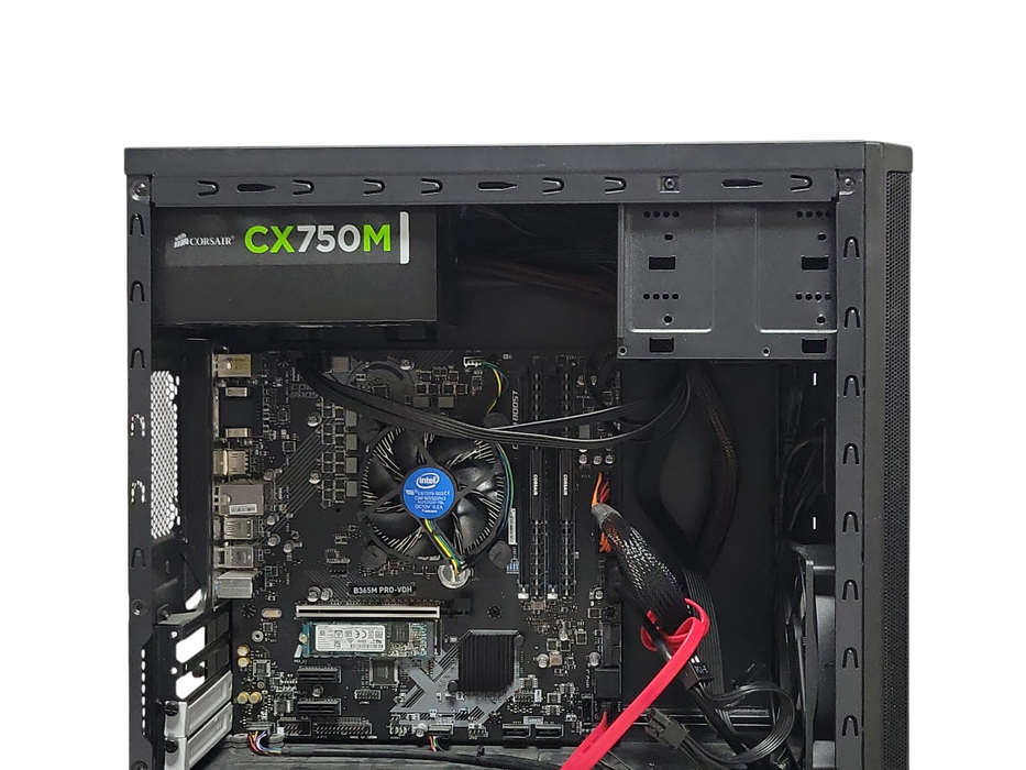 Custom/MSI Tower PC, Core i7-8700 3.20GHz, 16GB DDR4, 256GB m.2, 750 Watt _