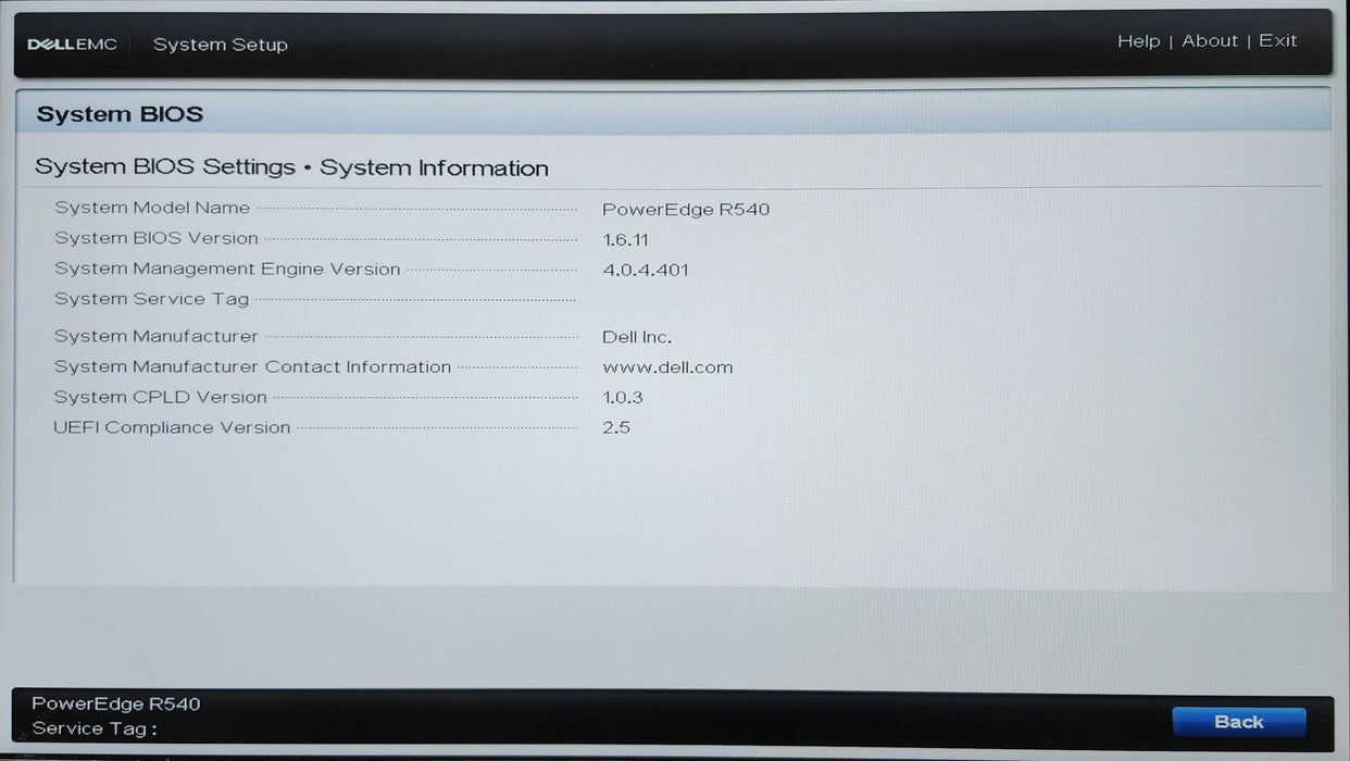 Dell PE R540 2U 12x3.5", Xeon Gold 5118, 32GB DDR4, 1x10TB SAS, H730P