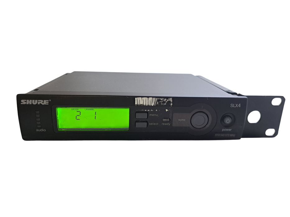 Shure SLX4 H19 Wireless Receiver 542-572MHz *READ* )