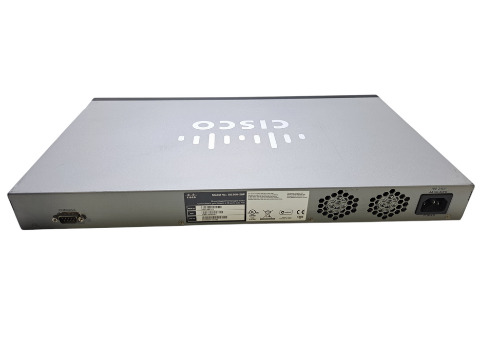 Cisco SG300-28P | 28-Port Gigabit PoE Managed Network Switch | 2x SFP *READ*