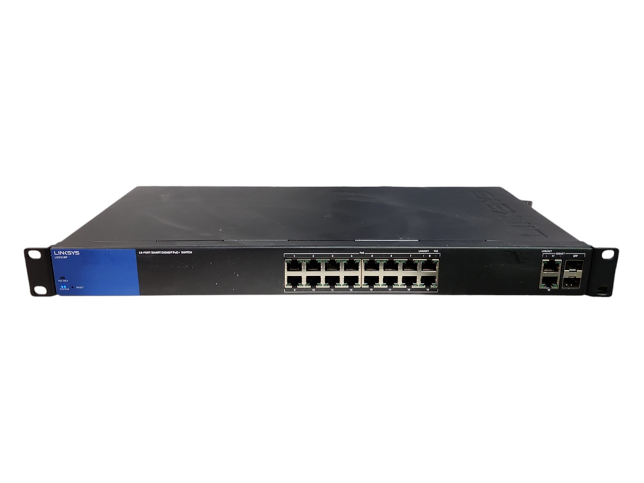 Linksys LGS318p 18-Port Business Smart Gigabit PoE+ Managed Network Switch