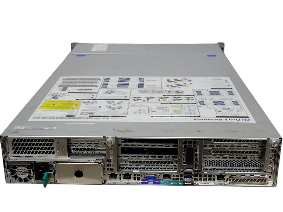 Intel 2U Server, 2x Xeon Silver 4116 2.1GHz, 32GB DDR4, 1x PSU, 24x 2.5" Bays _