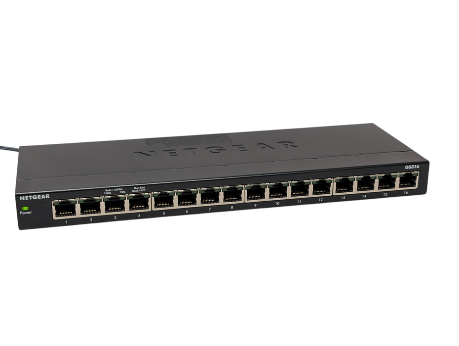 NETGEAR 16-Port Gigabit Ethernet Unmanaged Switch GS316 -