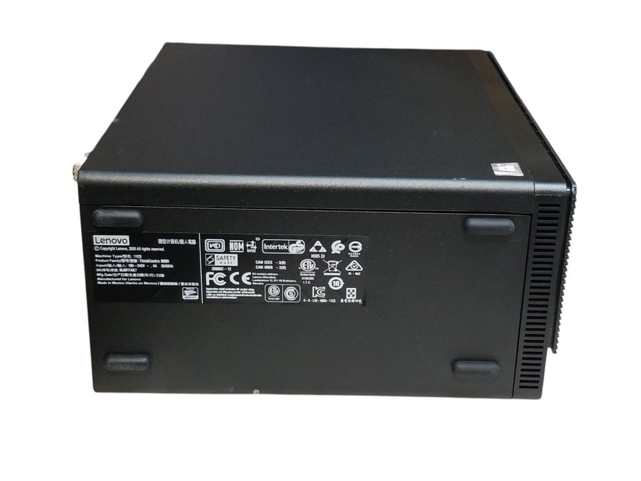 Lenovo ThinkCentre M80t Tower Intel i7-10700 CPU 2.90GHz 16GB No HDD