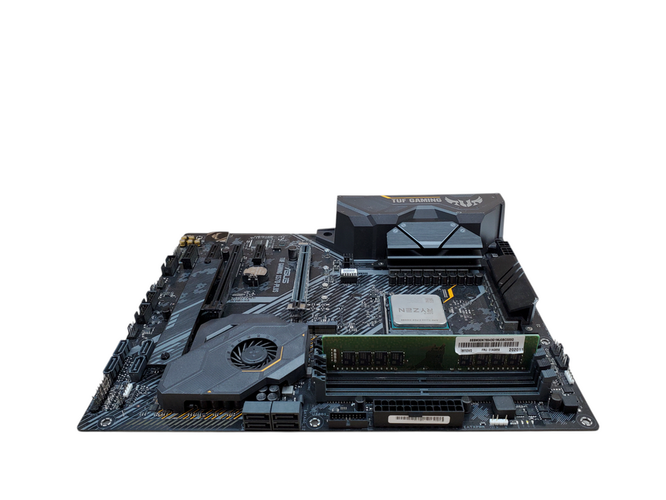 ASUS TUF Gaming X570-PLUS Motherboard - AMD Ryzen 5 PRO 3400GE 16GB RAM