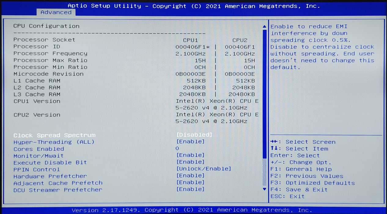 SuperMicro X10DRT-P-G5-NI22 2-Node 4x Xeon E5-2640v4, 128GB, 2x PSU