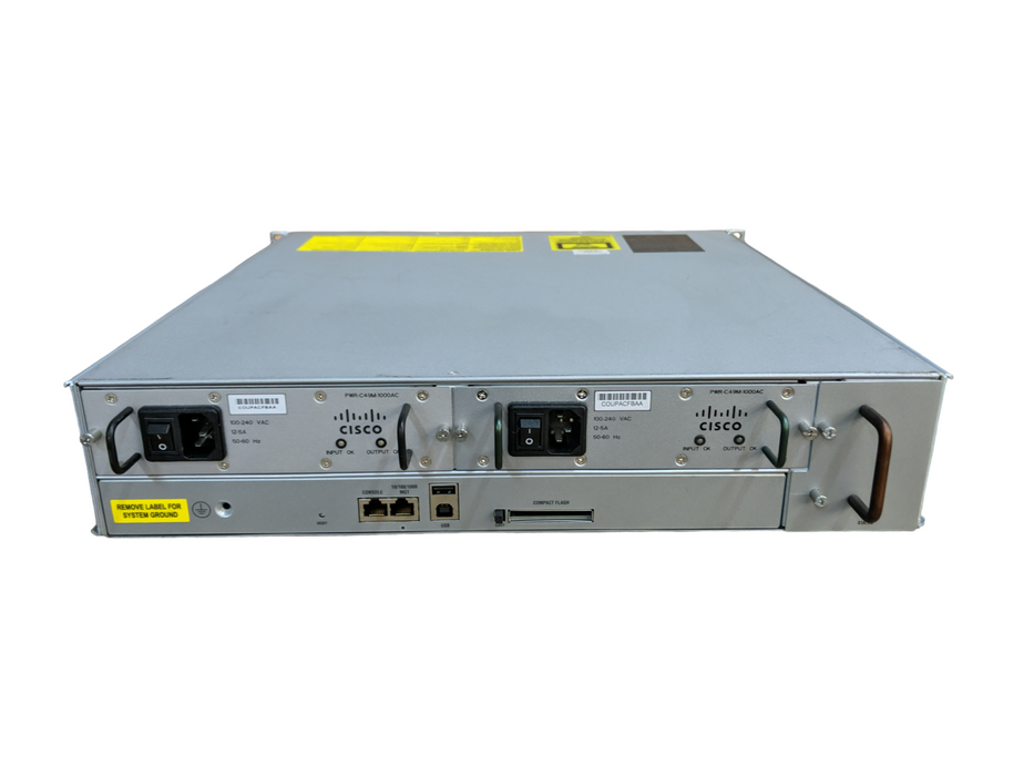 Cisco Catalyt 4900M with WS-X4920-P-RJ45 & CVR-X2-SFP10g v02 modules
