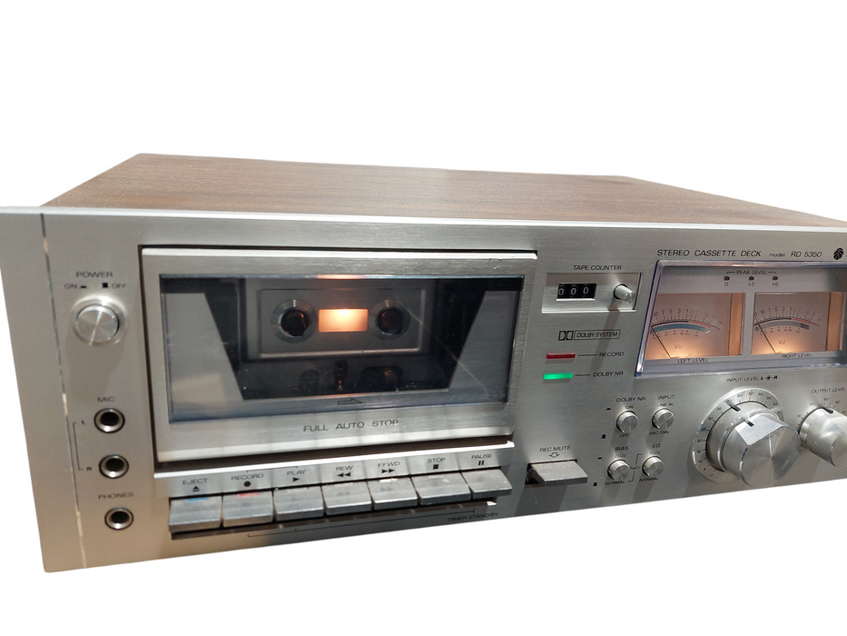 Vintage Sanyo Stereo Cassette Deck RD-5350 =