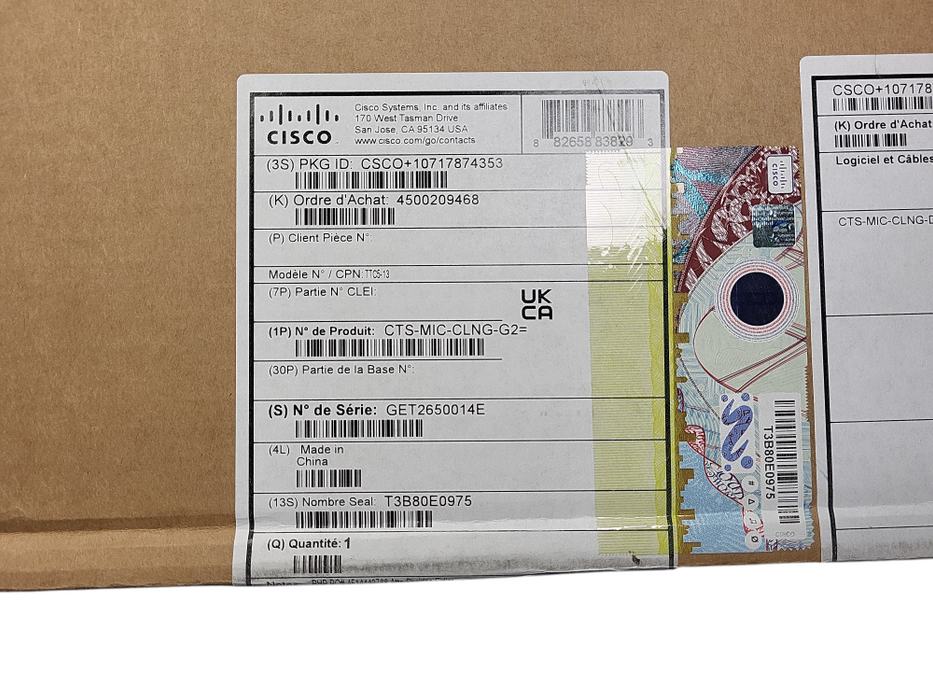 Open box Cisco CTS-MIC-CLNG-G2 Telepresence & Conference Room Ceiling $