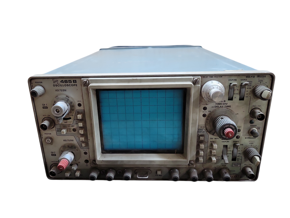 Tektronix 465B Analog Oscilloscope 2 Channel 100MHz !