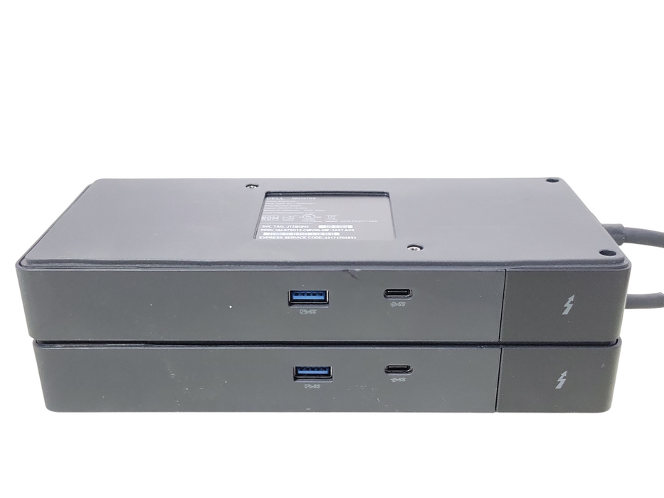 Lot of 2x OpenBox Dell WD19TBS K20A Thunderbolt USB-C Docking Station, READ _