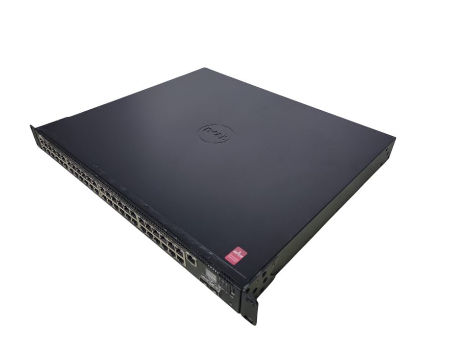 Dell N2048P 48 Port Gigabit PoE 10/100/1000 GbE 2x 10 GbE SFP+ Network Swit _