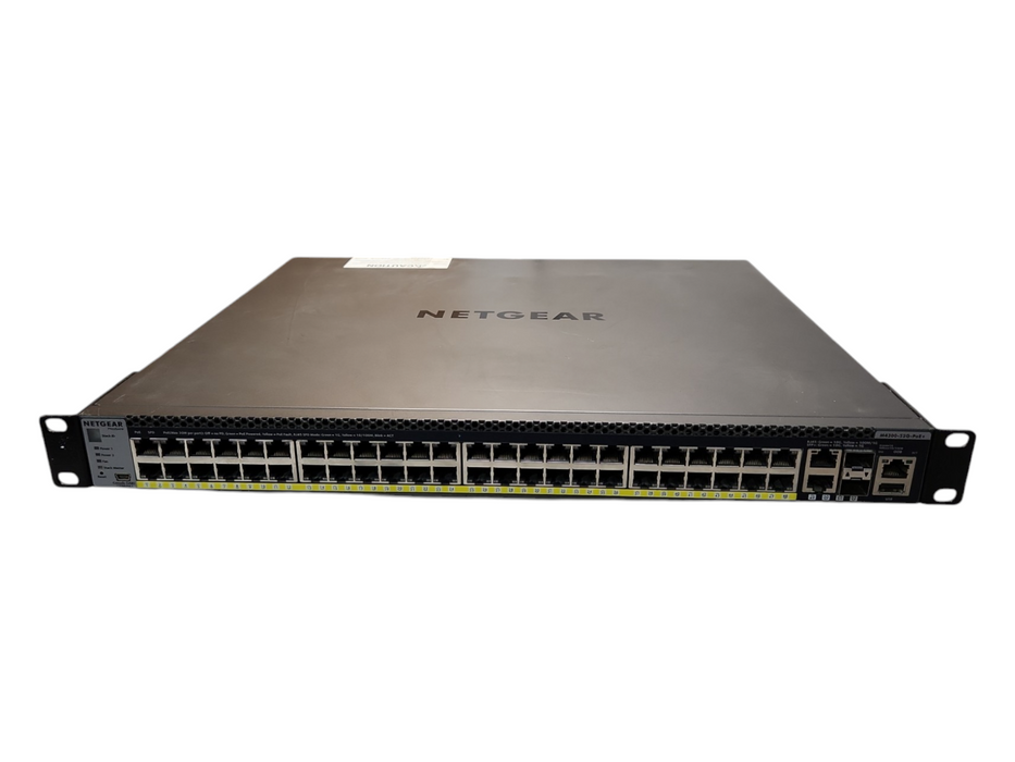 Netgear ProSafe M4300-52G-PoE+ GSM4352PS Managed Switch, No PSU, READ