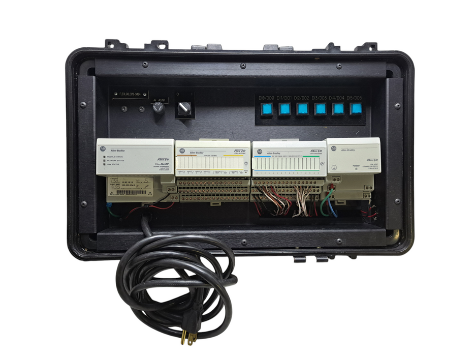 Allen-Bradley 1794-IE4X0E2 & 1794-IB10X0B6 Flex I/O, 1794-AENT w/ 24VDC