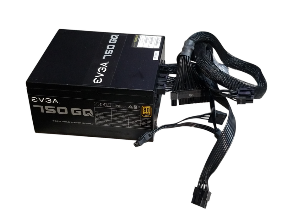 EVGA 750 GQ 750W 80+ Gold Semi-Modular Power Supply