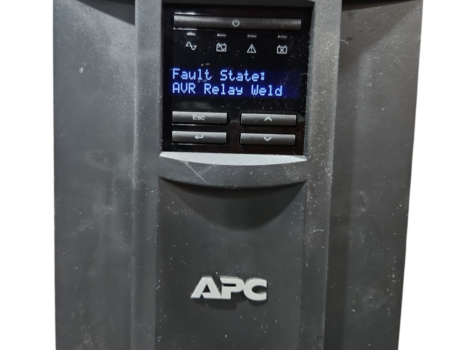 APC SMT1500 Smart-UPS 1500 120V 8 Outlet Uninterruptable Power Supply