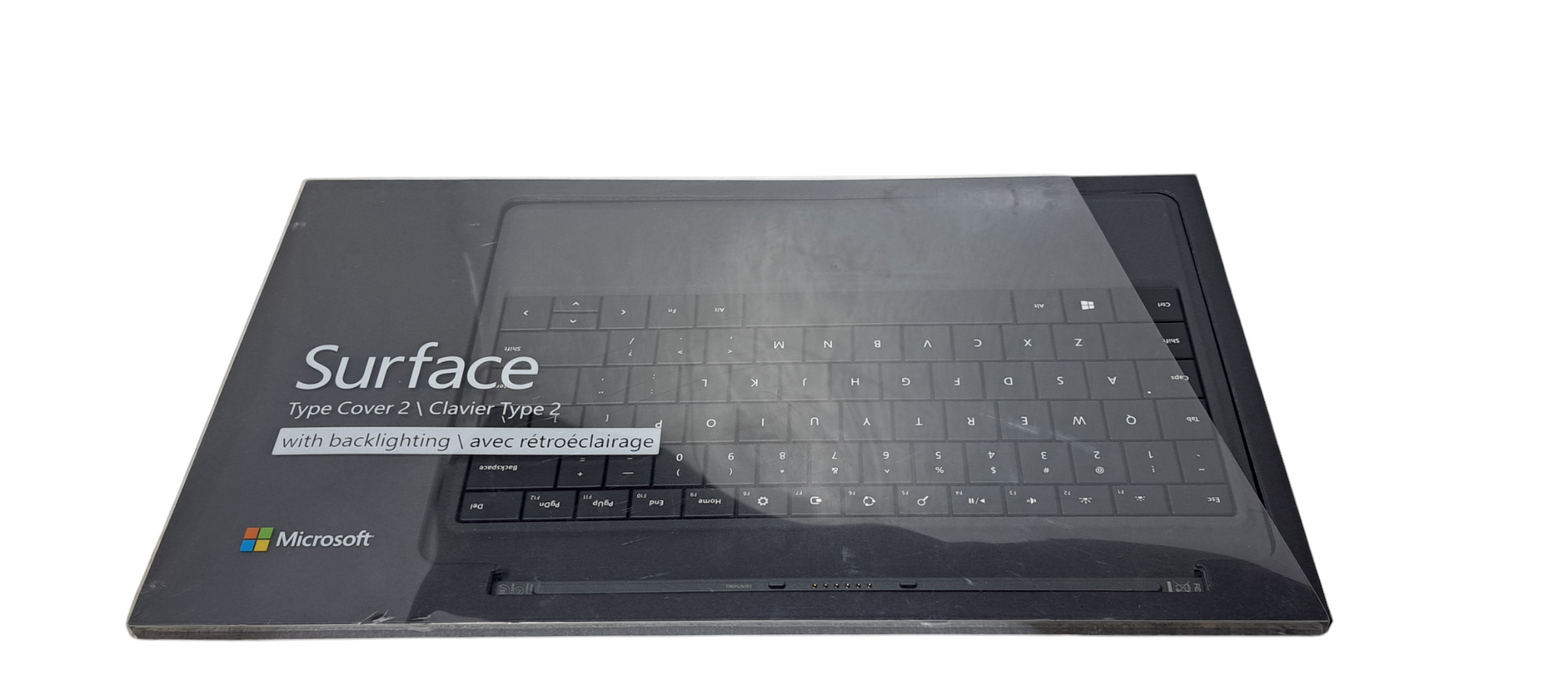 Microsoft Surface Touch Cover Keyboard - Model 1515 - Black Pro 1/Pro 2