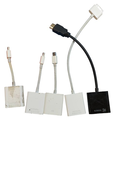 Lot 5x Assorted Adapters- Read Description |  VGA Adapter |  A1368 | A13067