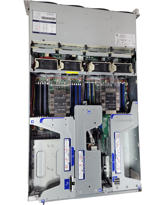 Supermicro X11DPU, 2x Xeon Gold 5120 2.20GHz, 32GB DDR4, 2x PSU, 12x 3.5" T _