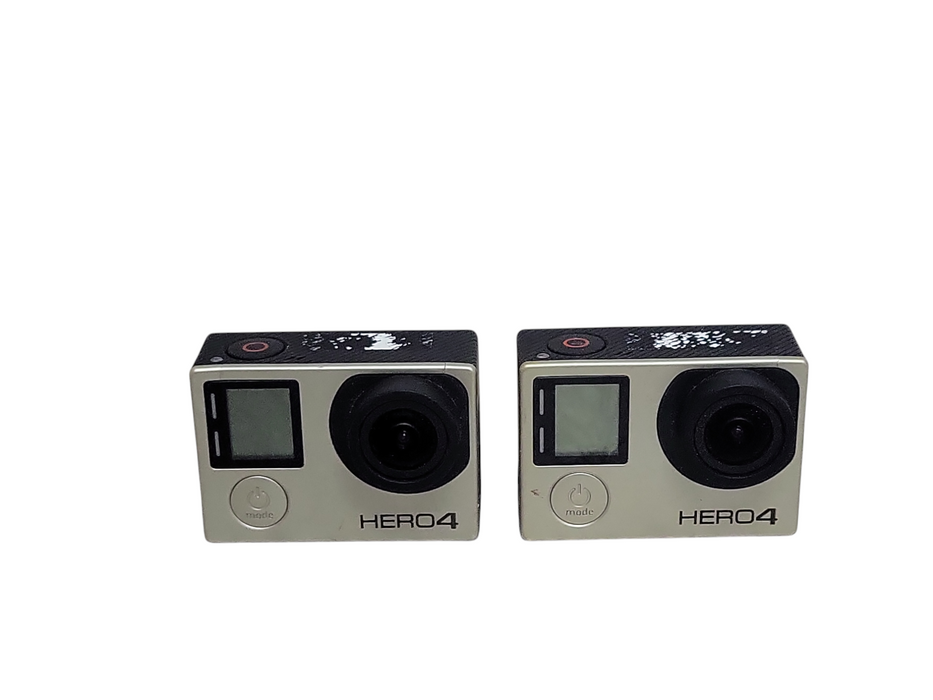 Lot of 2x GoPro HERO4 Action Camera, See detail _