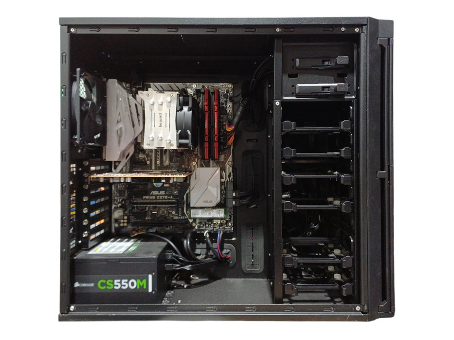 Custom PC, PRIME Z270-A, i7-7700, 32GB DDR4, AMD Firepro V4900, No HDD