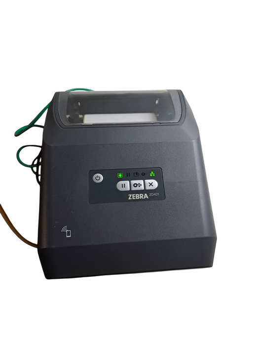 Zebra ZD421 Thermal Label Printer USB Bluetooth Ethernet ZD4A042-301E00EZ )