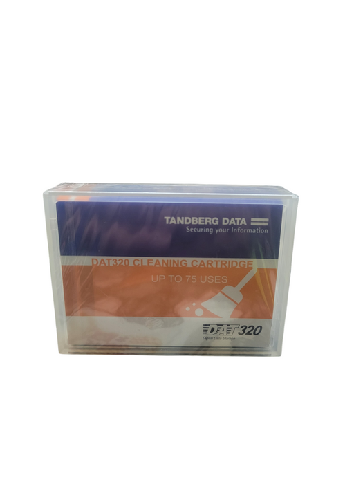 LOT of 2x - Tanberg Data Cleaning and Data Cartridges DAT320