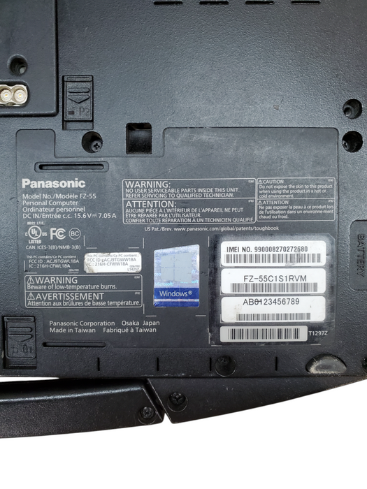 Panasonic Toughbook FZ-55 Touch Intel Core i5-8365U 16GB 256GB SSD 1940Hrs  Lap200