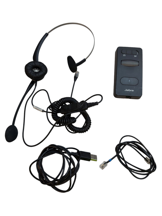 Lot 38x JABRA GN Netcom Hands-Freee Headset 2104-820-105 GN2100