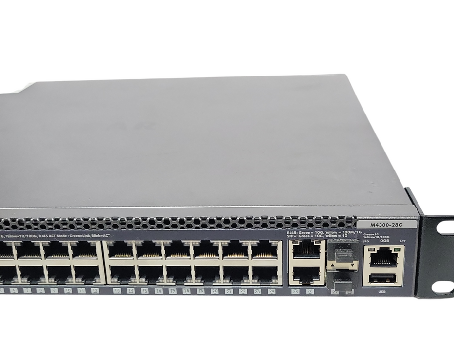 Netgear M4300-28G ProSAFE 24-Port 1G 2-Port 10GBASE-T 2-Port 10G SFP+ _