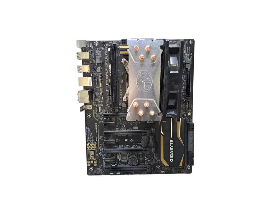 Gigabyte GA-X99-UD3P Motherboard w/ Intel Core i7-5820K @3.30GHz, 16GB DDR4 )