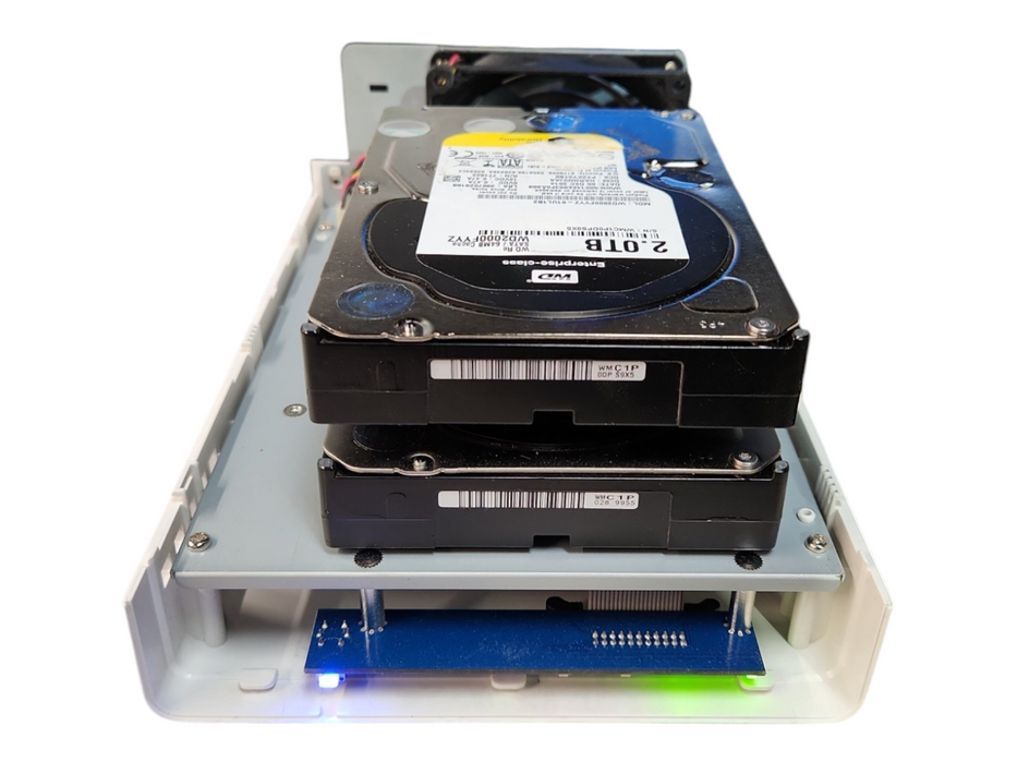 Synology DiskStation DS212J 2-Bay NAS w/ 2x 2TB HDDs, No Power Supply
