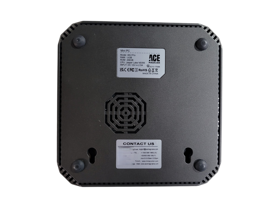Ace Magician AK2 PRO Celeron @2.0GHz 12GB DDR4 256 SSD