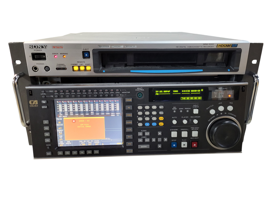 Sony SRW-5000 HD CAM SR Digital Video Recorder READ $