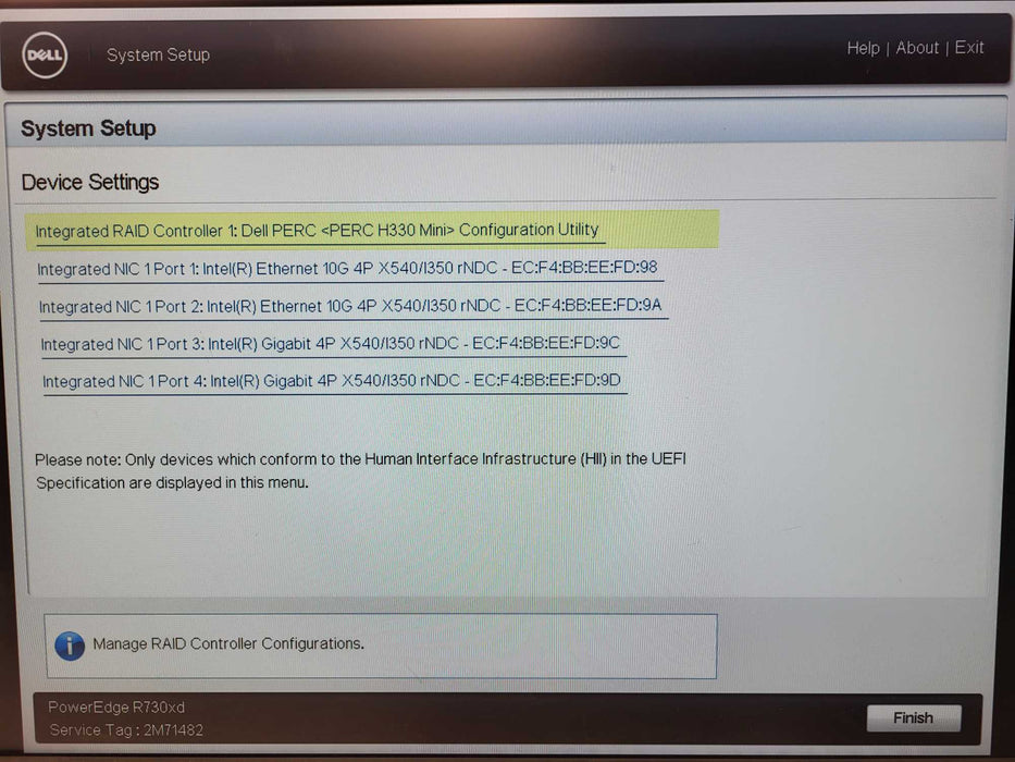 Dell PE R730xd - 2x Xeon E5-2630 v3 PERC H330 Mini 2x750W PSU No RAM Q$