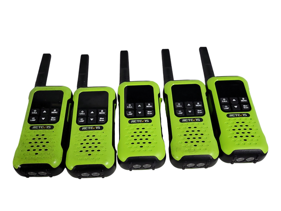 Lot of 5x Retevis Two Way Radio RT49P, READ _