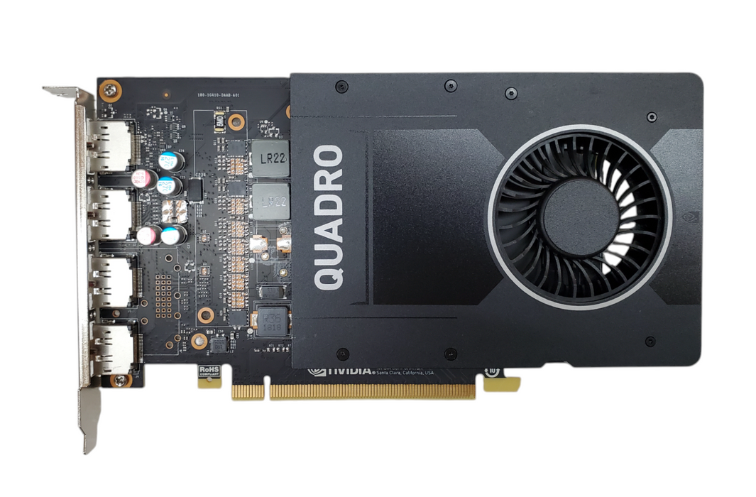 NVIDIA Quadro P2000 5GB GDDR5 Graphics Card | 4xDisplay Port