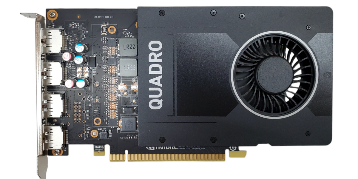 NVIDIA Quadro P2000 5GB GDDR5 Graphics Card | 4xDisplay Port