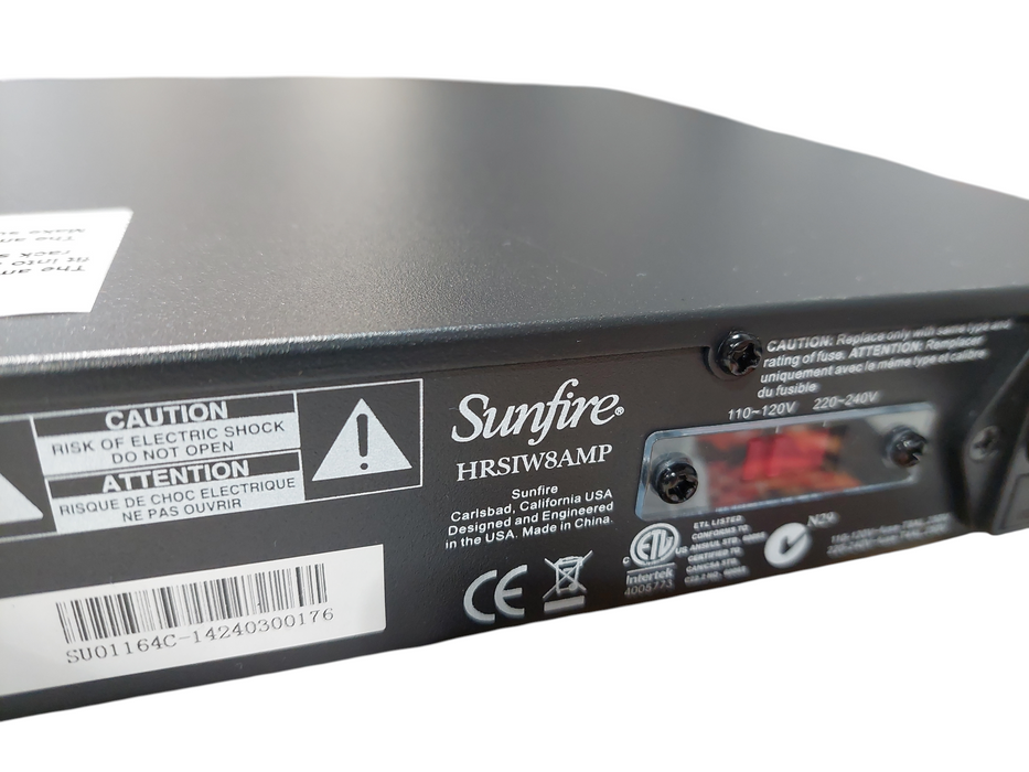 SunFire HRS Model: HRSIW8 Subwoofer Amplifier  =