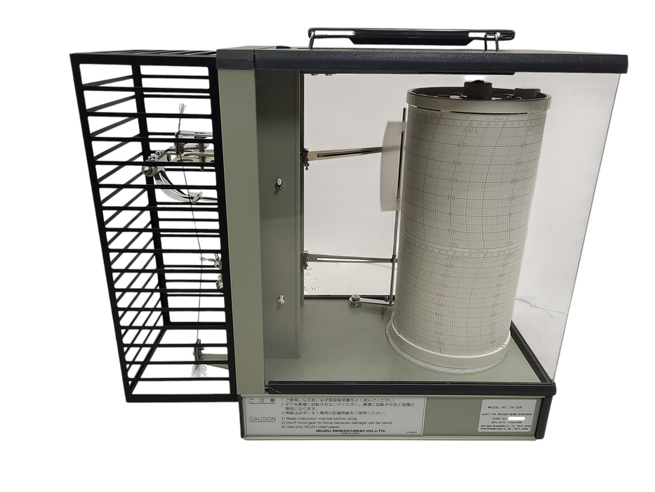 ISUZU TH-25R Quartz-Type Precision Thermo-Hygrograph Open box $