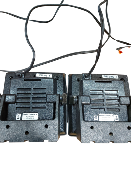 Lot 2x Motorola HSN4031B 7.5W External Speaker APX / XTL / PM1500 Radio
